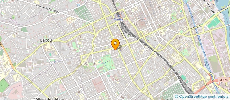 localisation de l'entreprise MONSIEUR SACHA ARNOULD  NANCY