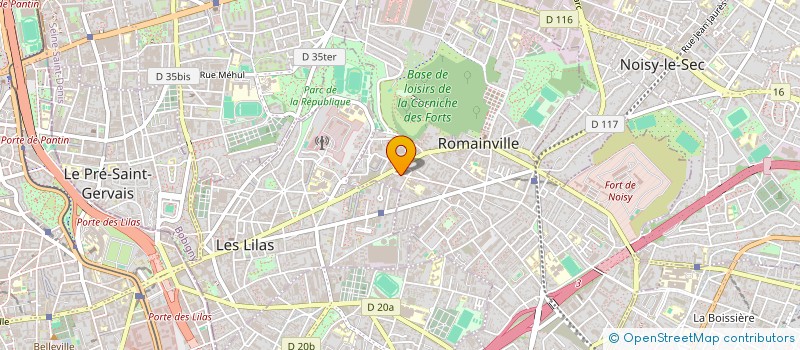 localisation de l'entreprise MONSIEUR SACHA ATTLANE à ROMAINVILLE