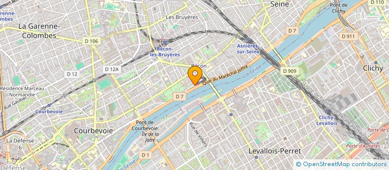 localisation de l'entreprise MONSIEUR SACHA BAILLEUL à COURBEVOIE