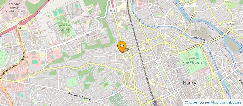 localisation de l'entreprise MONSIEUR SACHA BARBONET  NANCY