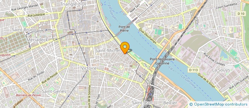 localisation de l'entreprise MONSIEUR SACHA BECHTA  BORDEAUX