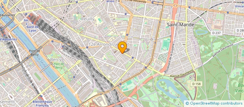 localisation de l'entreprise MONSIEUR SACHA BETTAN  PARIS