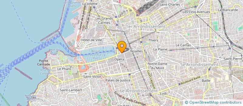 localisation de l'entreprise MONSIEUR SACHA BIGIAOUI à MARSEILLE