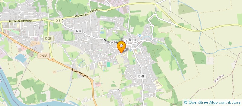 localisation de l'entreprise MONSIEUR SACHA BODIN à REYRIEUX