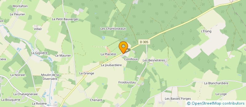 localisation de l'entreprise MONSIEUR SACHA BOUQUET à SAVIGNE SOUS LE LUDE