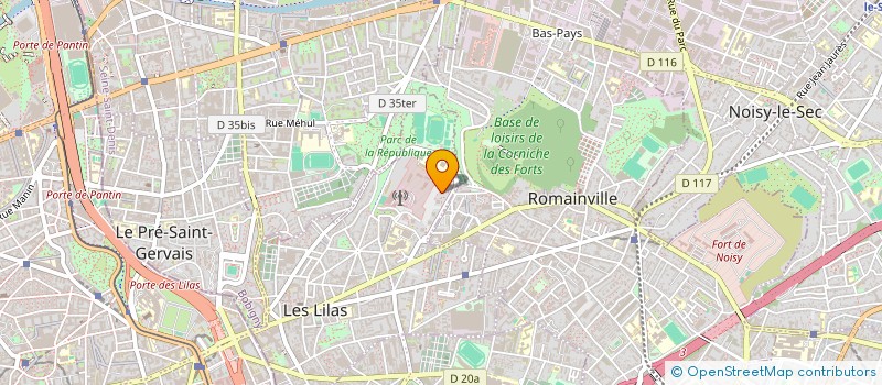 localisation de l'entreprise MONSIEUR SACHA BOUSKILA à LES LILAS