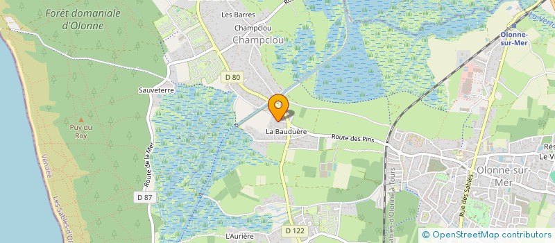 localisation de l'entreprise MONSIEUR SACHA BROCHET  HENNEBONT