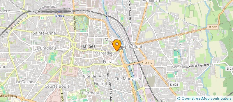 localisation de l'entreprise MONSIEUR SACHA BRUNET  TARBES