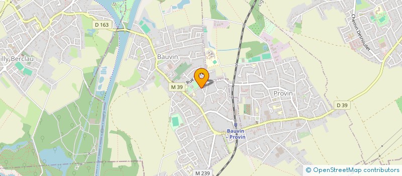 localisation de l'entreprise MONSIEUR SACHA BUISINE  BAUVIN