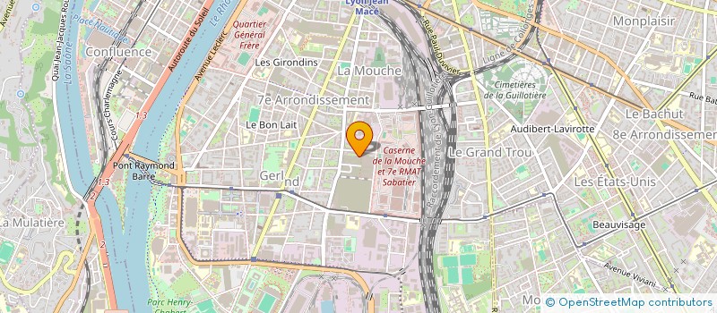 localisation de l'entreprise MONSIEUR SACHA CANIVET  LYON