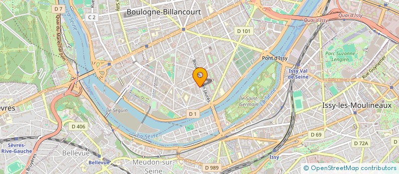 localisation de l'entreprise MONSIEUR SACHA CELAYA à BOULOGNE-BILLANCOURT