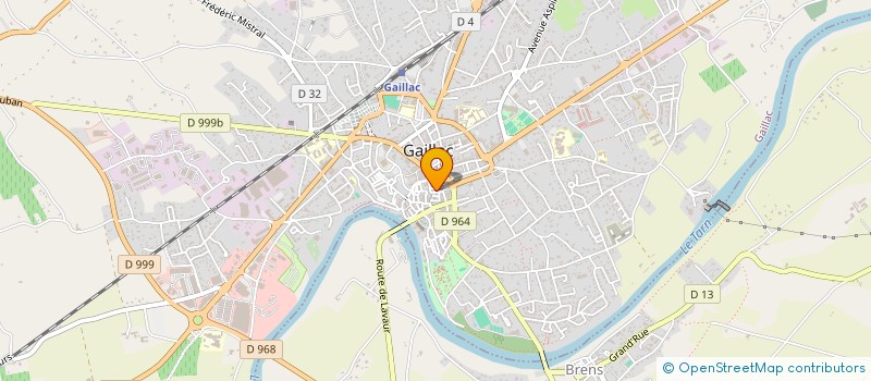 localisation de l'entreprise MONSIEUR SACHA CHOPARD  GAILLAC