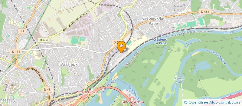 localisation de l'entreprise MONSIEUR SACHA CHRISTOPHE  RILLIEUX-LA-PAPE