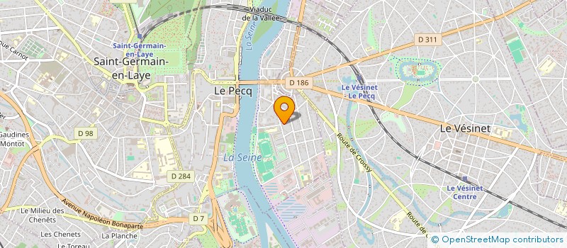 localisation de l'entreprise MONSIEUR SACHA CLERTIN CONCHE  LE PECQ