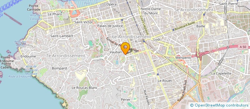 localisation de l'entreprise MONSIEUR SACHA COHEN à MARSEILLE