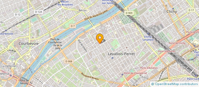 localisation de l'entreprise MONSIEUR SACHA COHEN-SCALI à LEVALLOIS-PERRET