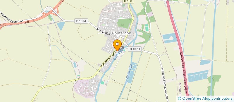 localisation de l'entreprise MONSIEUR SACHA CULTRU  COUTERNON