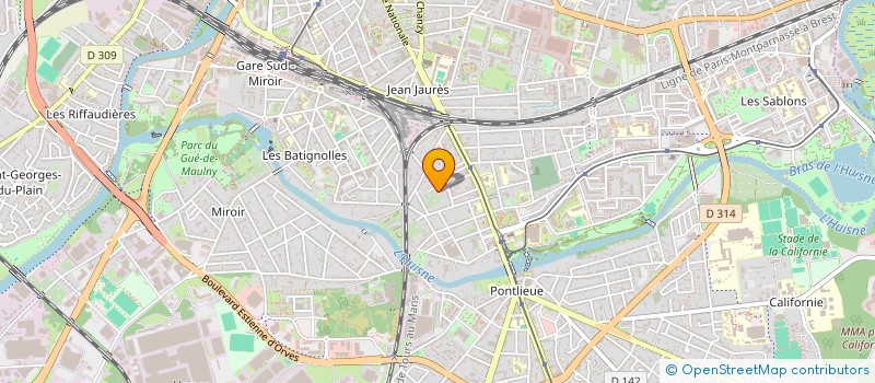 localisation de l'entreprise MONSIEUR SACHA DA MOTTA CERVEIRA à LE MANS