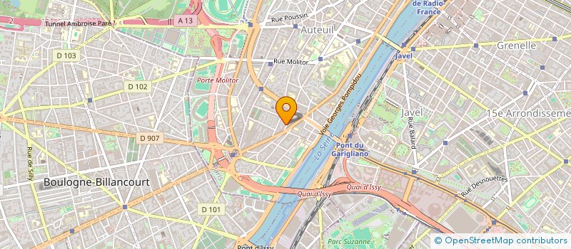 localisation de l'entreprise MONSIEUR SACHA DANINO KRIVINE  PARIS