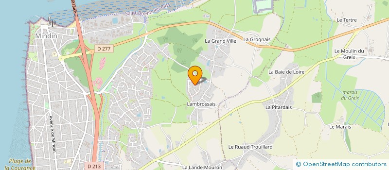 localisation de l'entreprise MONSIEUR SACHA DAVID à SAINT-BREVIN-LES-PINS