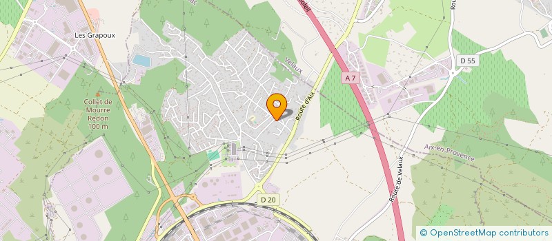 localisation de l'entreprise MONSIEUR SACHA DE SERNA  ROGNAC