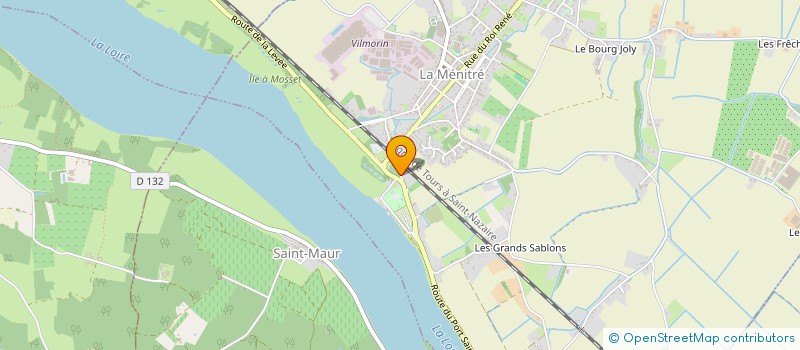 localisation de l'entreprise MONSIEUR SACHA DELAGE  LA MENITRE