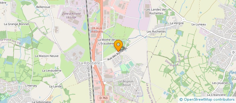 localisation de l'entreprise MONSIEUR SACHA DELATTRE à LE POIRE-SUR-VIE