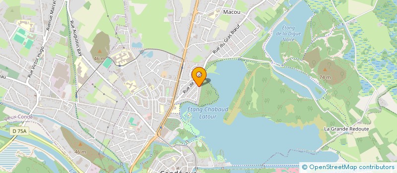 localisation de l'entreprise MONSIEUR SACHA DJAROUD  CONDE-SUR-L'ESCAUT