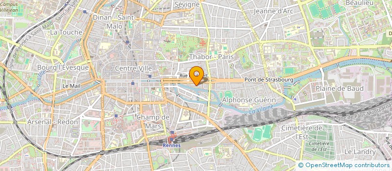 localisation de l'entreprise MONSIEUR SACHA DJOKIC  RENNES