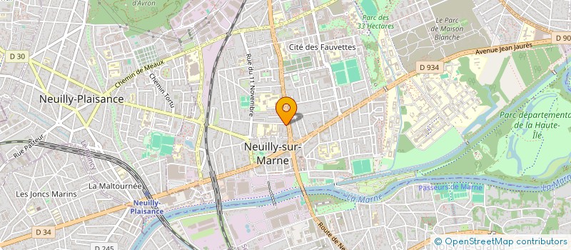 localisation de l'entreprise MONSIEUR SACHA DJURIC à NEUILLY-SUR-MARNE