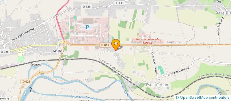 localisation de l'entreprise MONSIEUR SACHA DUPUY  ESTANCARBON