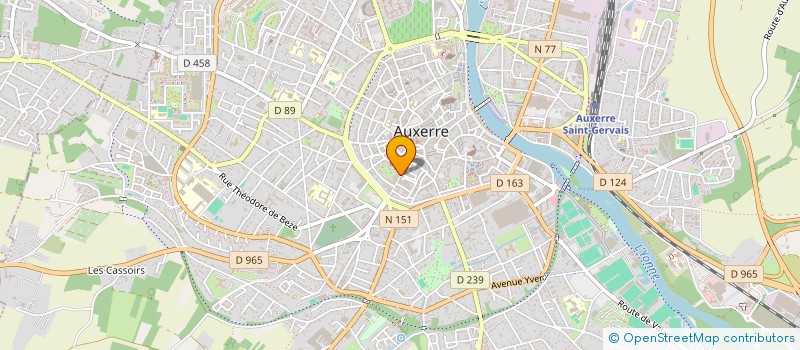localisation de l'entreprise MONSIEUR SACHA FASSI à AUXERRE