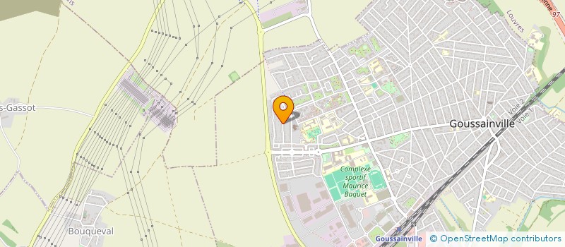 localisation de l'entreprise MONSIEUR SACHA FOURMY  GOUSSAINVILLE