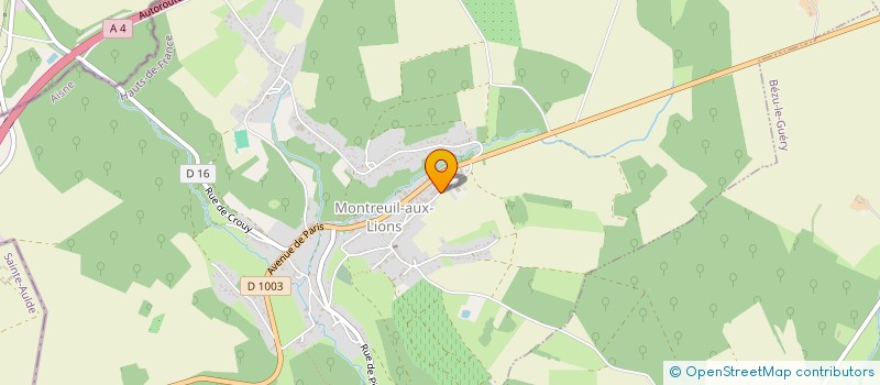 localisation de l'entreprise MONSIEUR SACHA GABILLY  MONTREUIL-AUX-LIONS