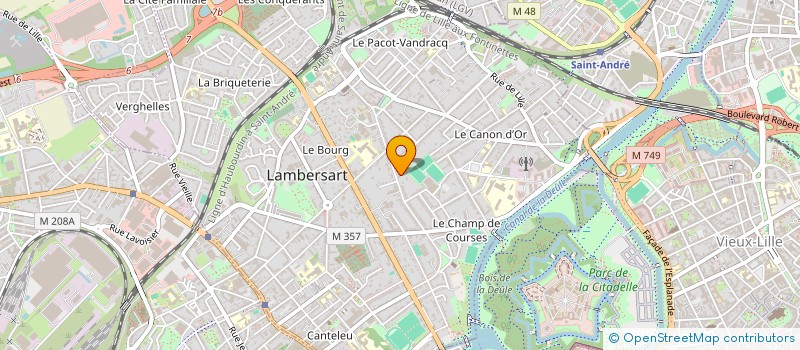 localisation de l'entreprise MONSIEUR SACHA GAILLARD à LAMBERSART