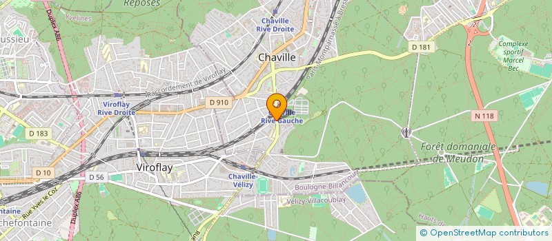 localisation de l'entreprise MONSIEUR SACHA GALLIENNE à CHAVILLE