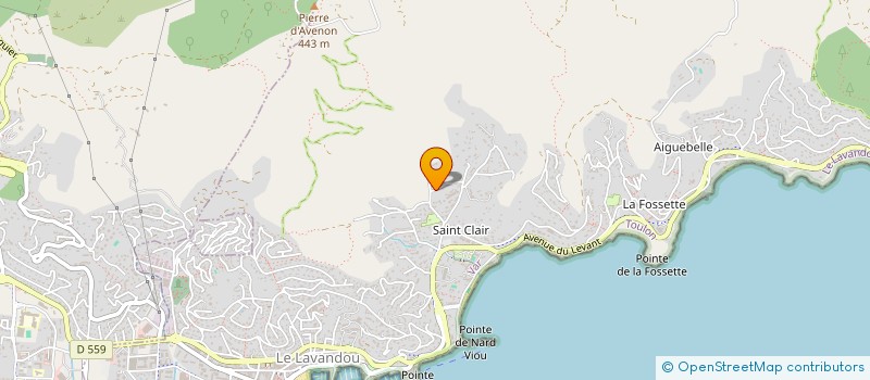 localisation de l'entreprise MONSIEUR SACHA GARRIC à LE LAVANDOU