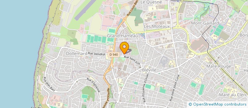 localisation de l'entreprise MONSIEUR SACHA GROSCOL  LE HAVRE