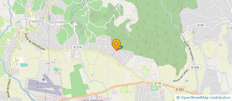 localisation de l'entreprise MONSIEUR SACHA GUILLAUD à FREJUS