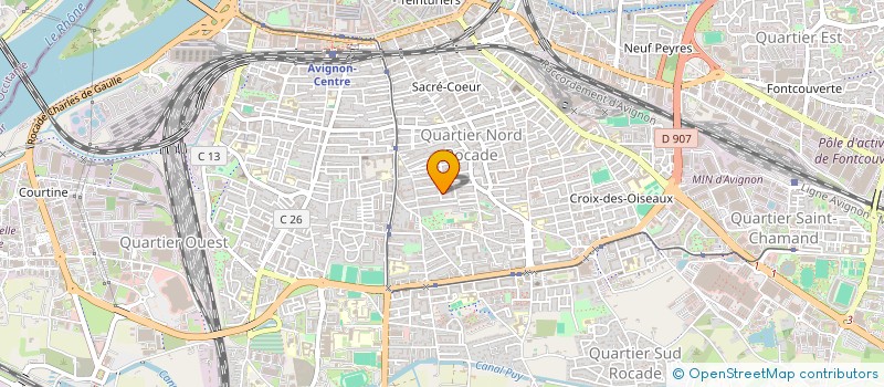 localisation de l'entreprise MONSIEUR SACHA GUILLOU KEREDAN à AVIGNON