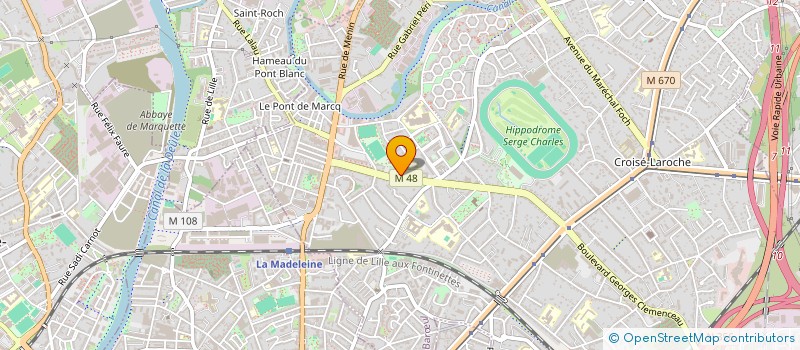 localisation de l'entreprise MONSIEUR SACHA HACCOUN à MARCQ-EN-BARŒUL