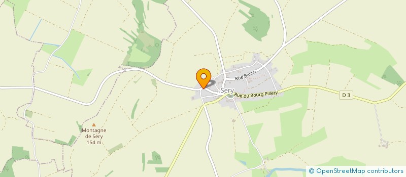 localisation de l'entreprise MONSIEUR SACHA HALLE  SERY