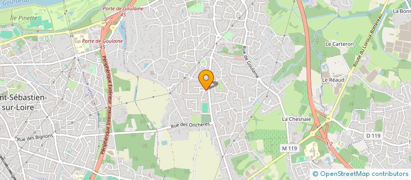 localisation de l'entreprise MONSIEUR SACHA HERIVEAU  BASSE-GOULAINE