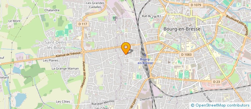 localisation de l'entreprise MONSIEUR SACHA HERNANDEZ à BOURG-EN-BRESSE
