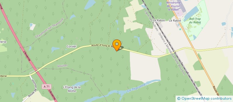 localisation de l'entreprise MONSIEUR SACHA HERPIN  CHAUMONT-SUR-THARONNE