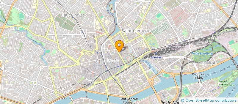 localisation de l'entreprise MONSIEUR SACHA HLINKA  NANTES