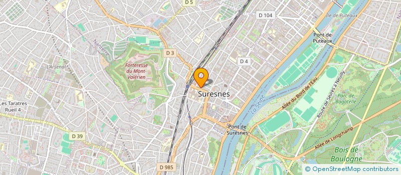 localisation de l'entreprise MONSIEUR SACHA HUSSON à SURESNES