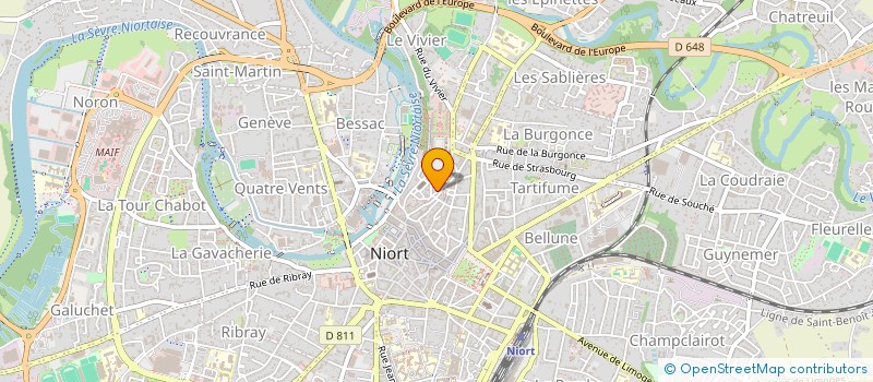 localisation de l'entreprise MONSIEUR SACHA JUIN à NIORT