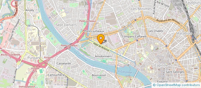 localisation de l'entreprise MONSIEUR SACHA LAMARQUE  TOULOUSE