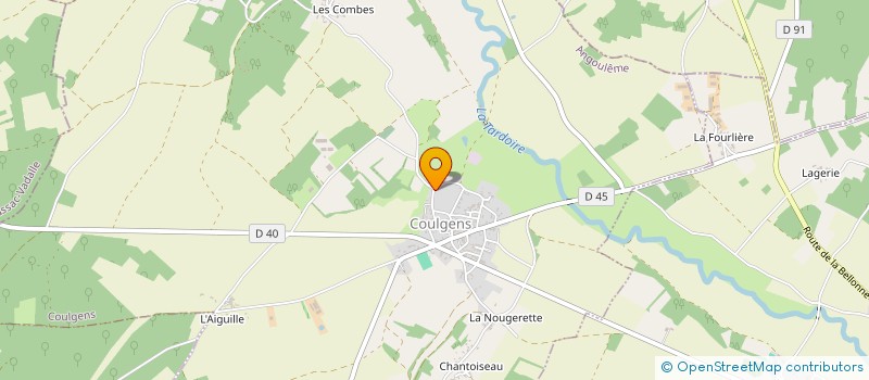 localisation de l'entreprise MONSIEUR SACHA LAPOUGE à COULGENS